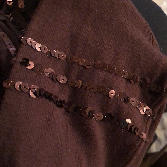 NWT authentic Y2K sequin zip up hoodie sweater - Picture 12 of 12